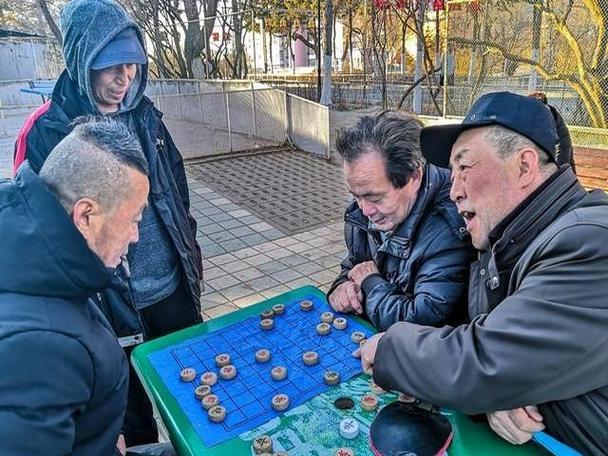公园老头象棋