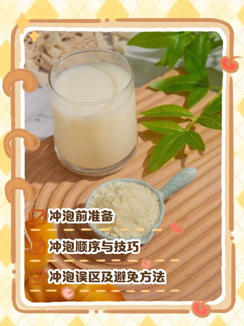 羊奶粉的正确冲泡方法图标