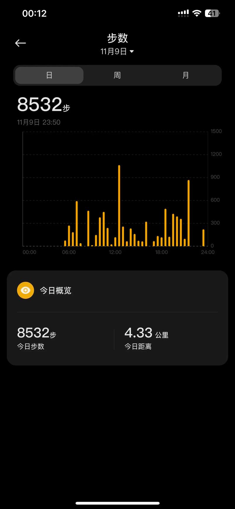 红米手机桌面显示步数图标