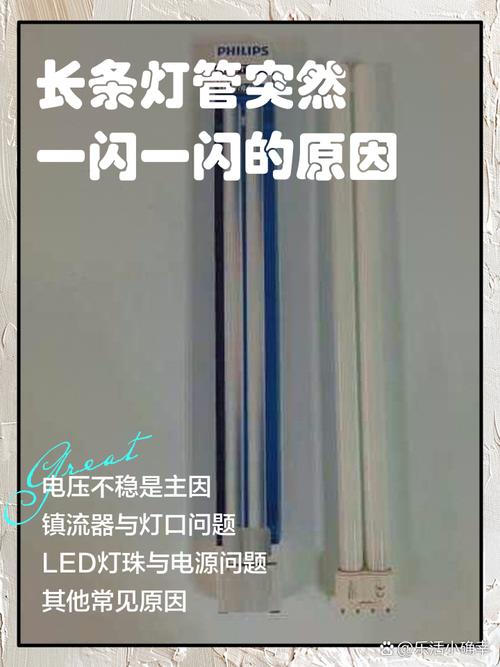 灯管一直闪拿掉启辉器就好了