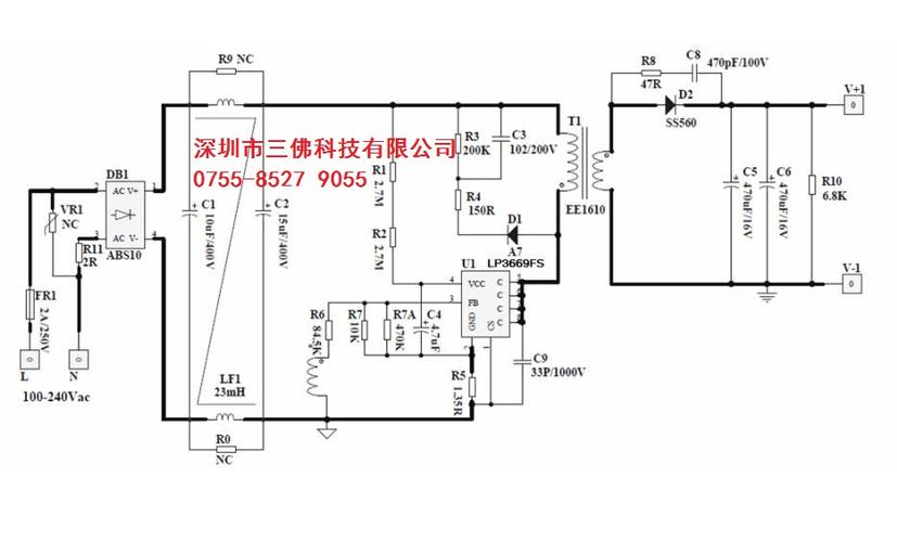 lp3669典型电路图