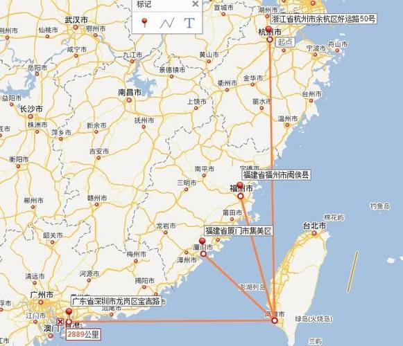 厦门地图位置图