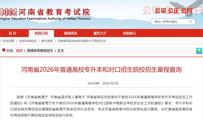 河南省招生考试院缩略图