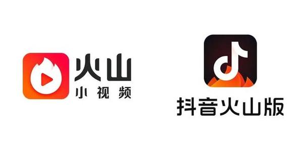 火山小视频和抖音合并图标