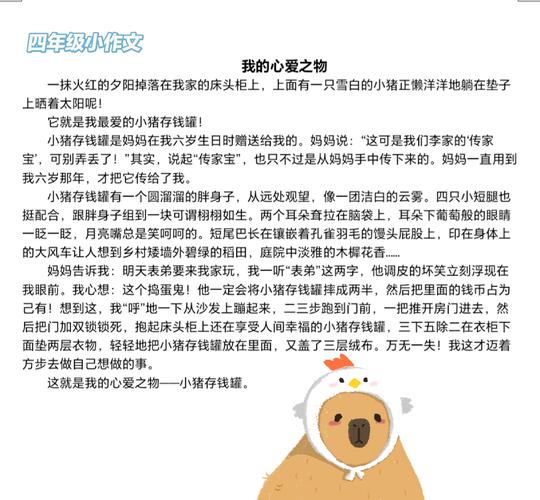 以存钱罐为主题的故事