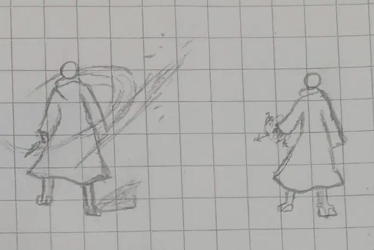 秽土鼬火柴人怎么画