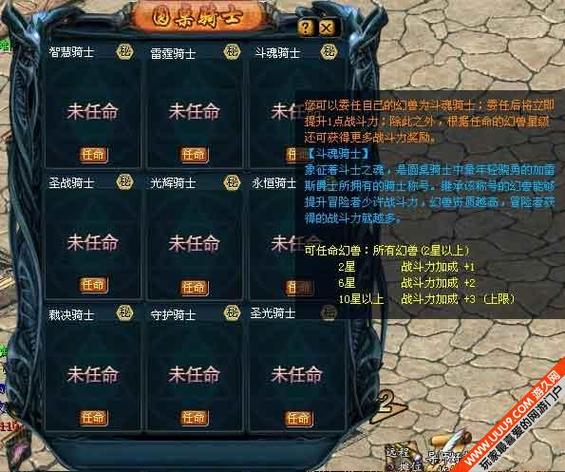 十二圆桌骑士的称号