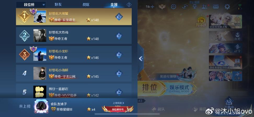 最强王者和星耀奖励区别