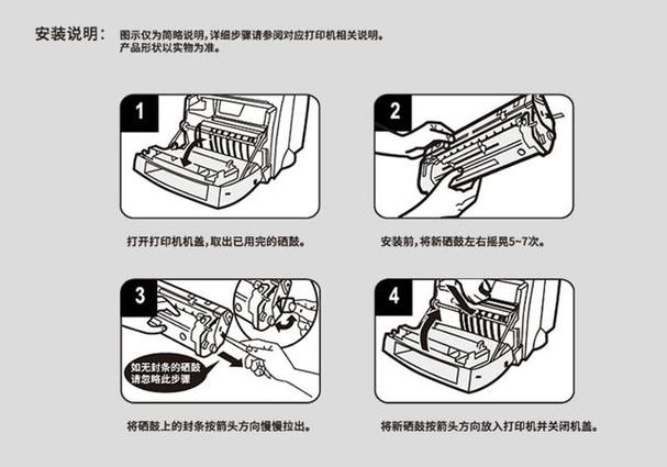 打印机硒鼓怎么清理