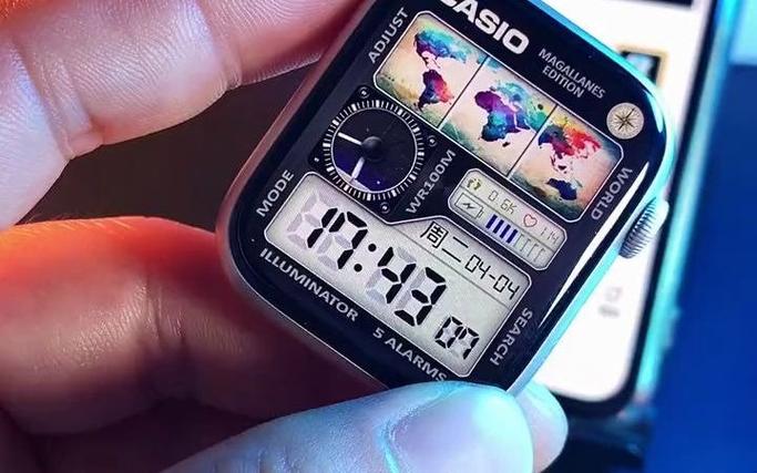 iwatch卡西欧表盘资源