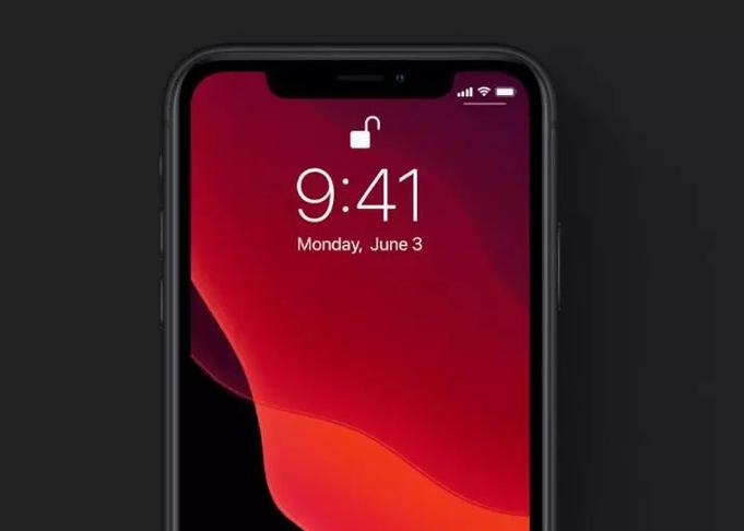 ios13面部解锁直接进入桌面缩略图