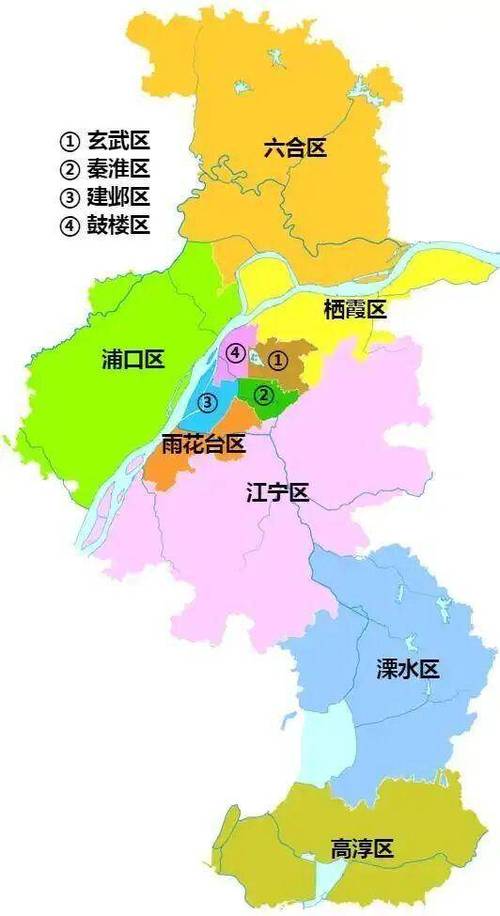 南京周边地图高清版