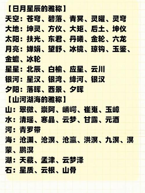 偶得的雅称