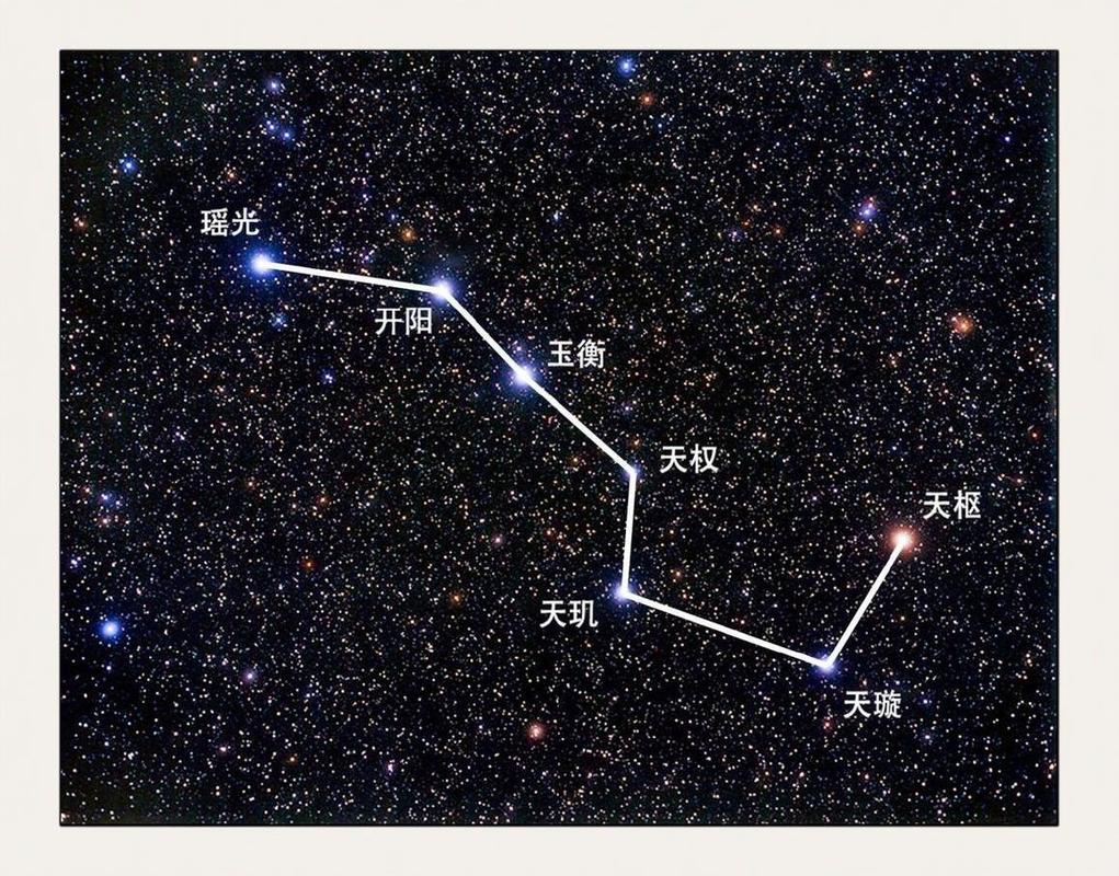北斗星形状像什么