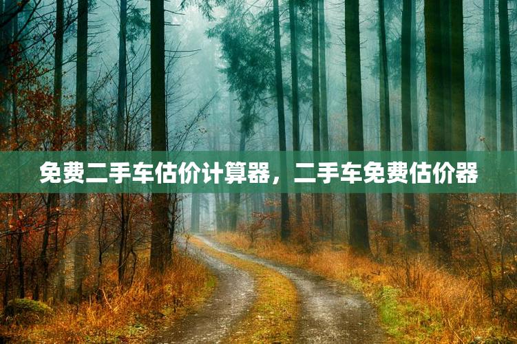 二手车估价计算器免费