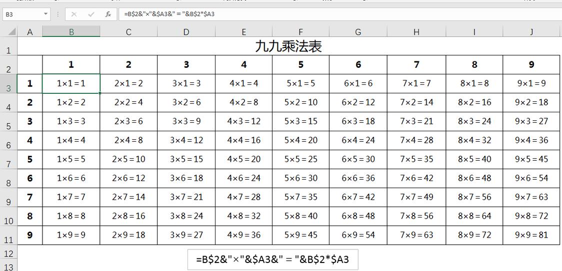 excel表格乘法截图