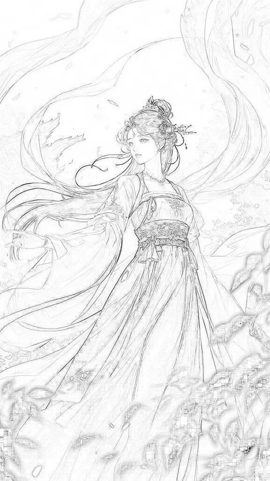 漫画人物手绘图标