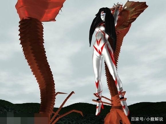 女奥特战士被钉死