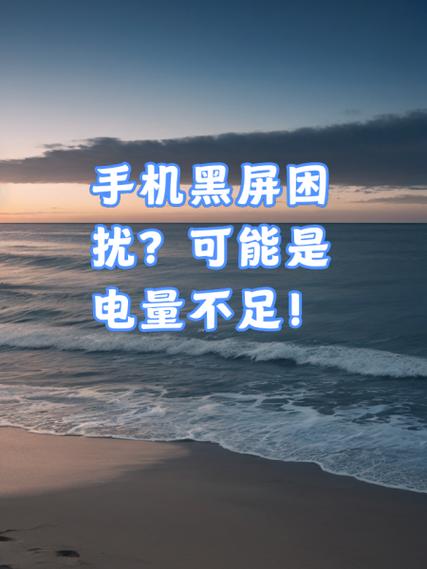 手机电量显示黑色是什么原因