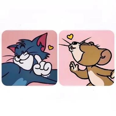 猫和老鼠情侣头像高清截图