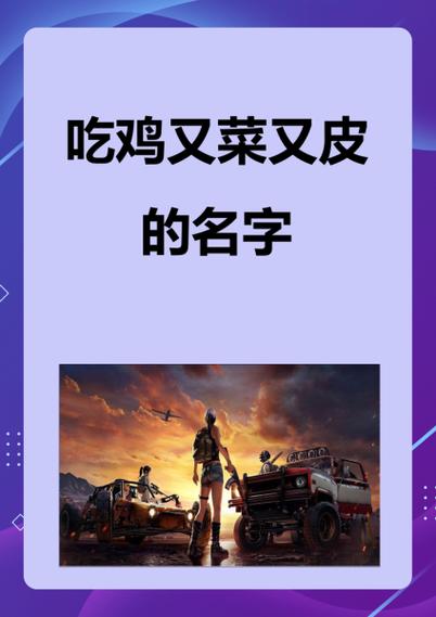 吃鸡游戏改名字游戏截图