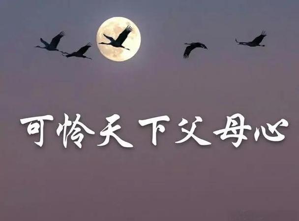 愿我儿无灾无难到公卿