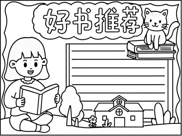 好书推荐手抄报可打印