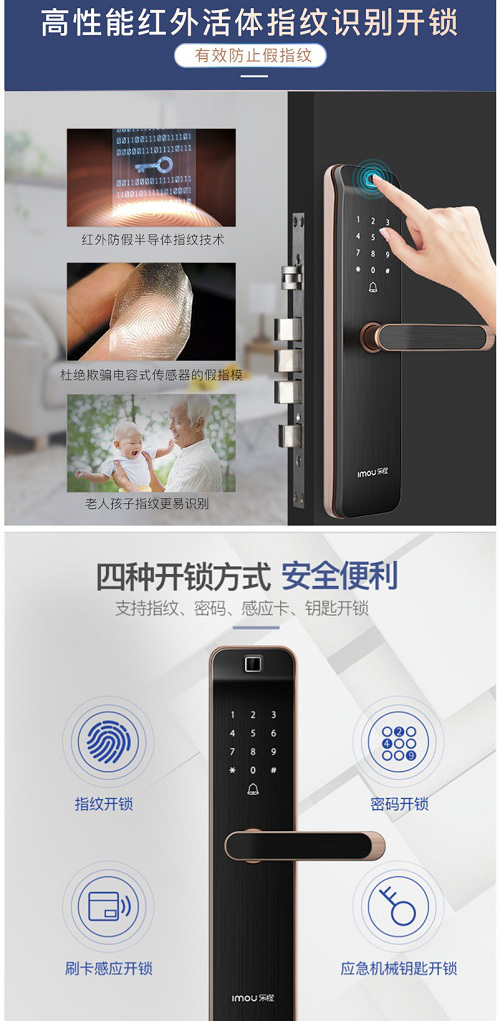 大华指纹锁属于几级锁