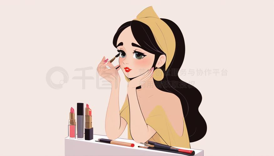 女生我在化妆怎么会