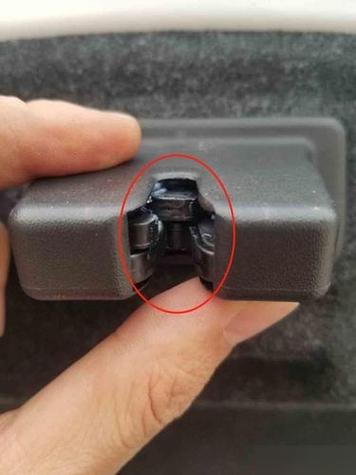 电动车后备箱锁拆解图