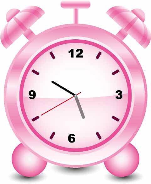 闹钟,周六周日