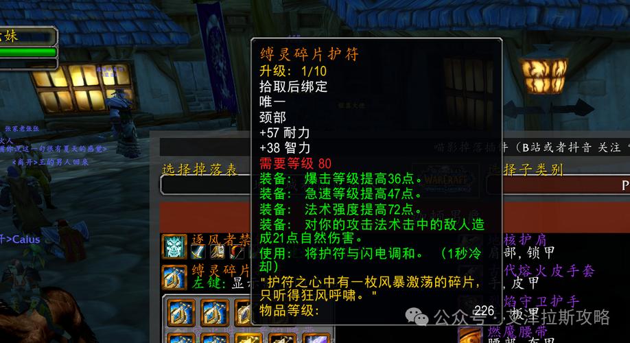 怀旧服破碎的项链最终奖励截图