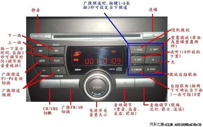 v3菱悦音响按键图解