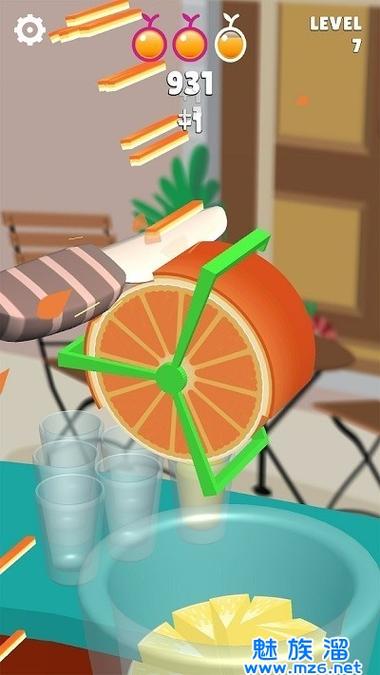 果汁切割小游戏