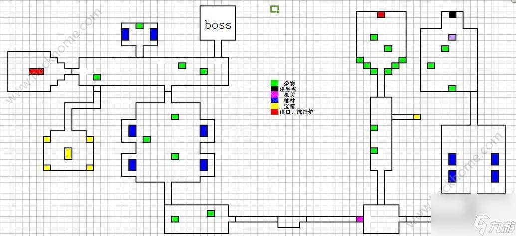 上古魔窟攻略地图图标