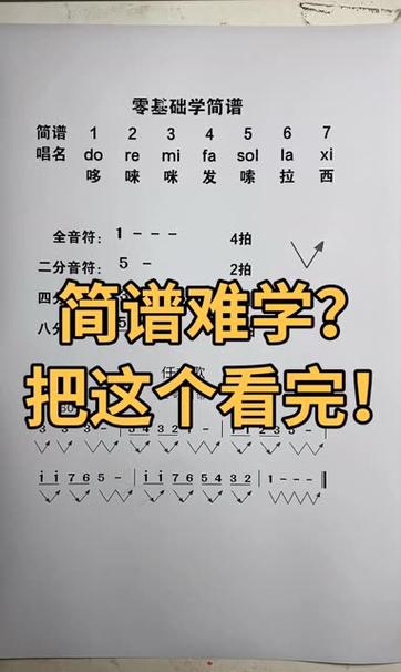 如何识简谱入门