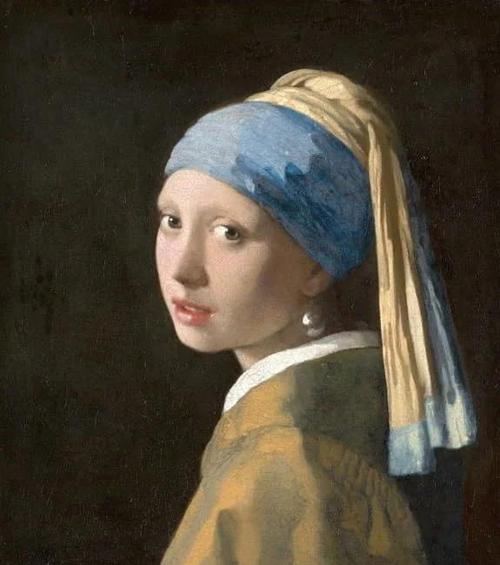 名画《少女》