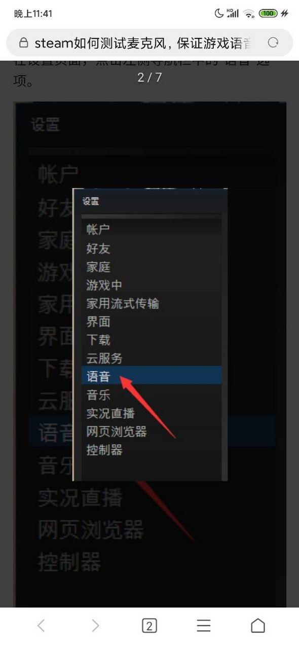 steam语音怎么开