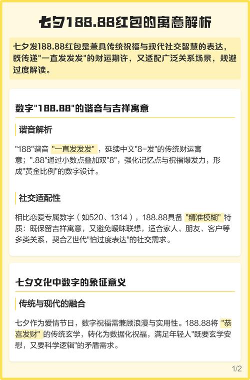 男朋友发188.88红包什么意思