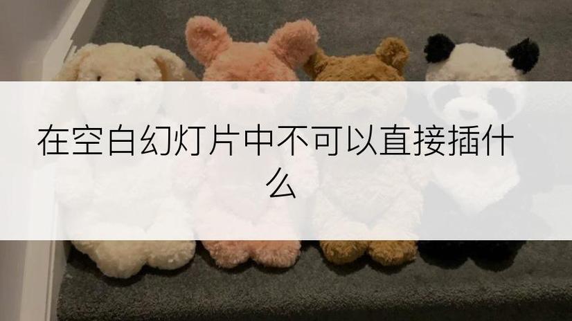 ppt空白幻灯片不可以插什么