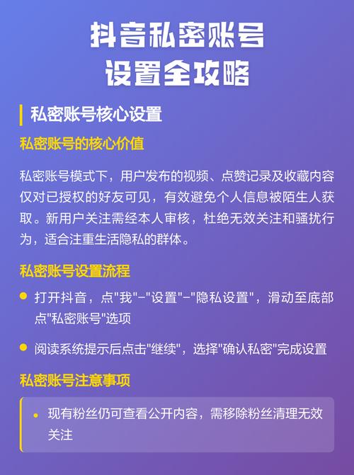 怎么解开抖音私密账号设置