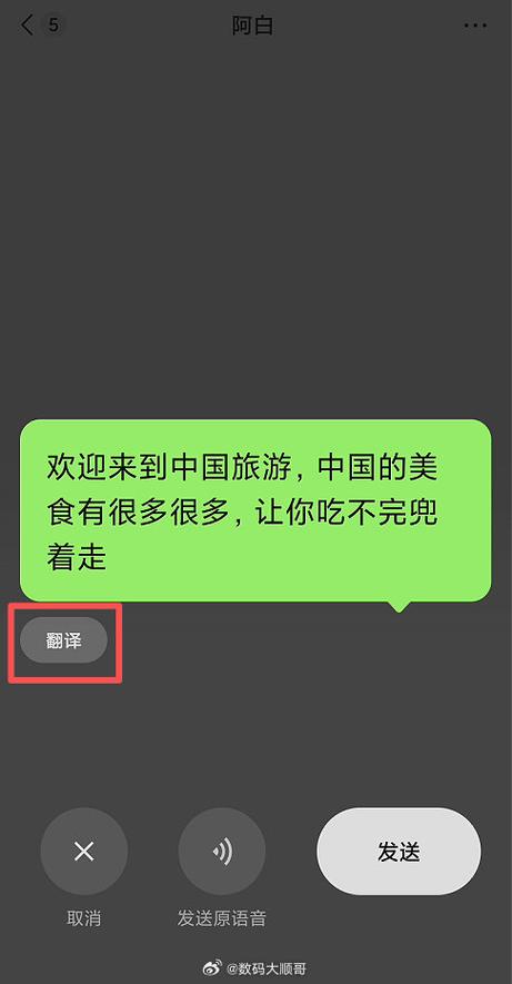 微信扫一扫翻译