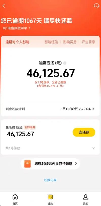 美团借钱提前还款的后果缩略图