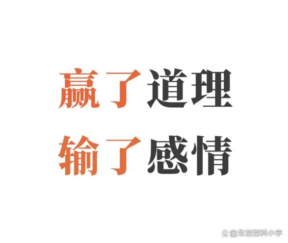 赢了道理输了感情是什么意思