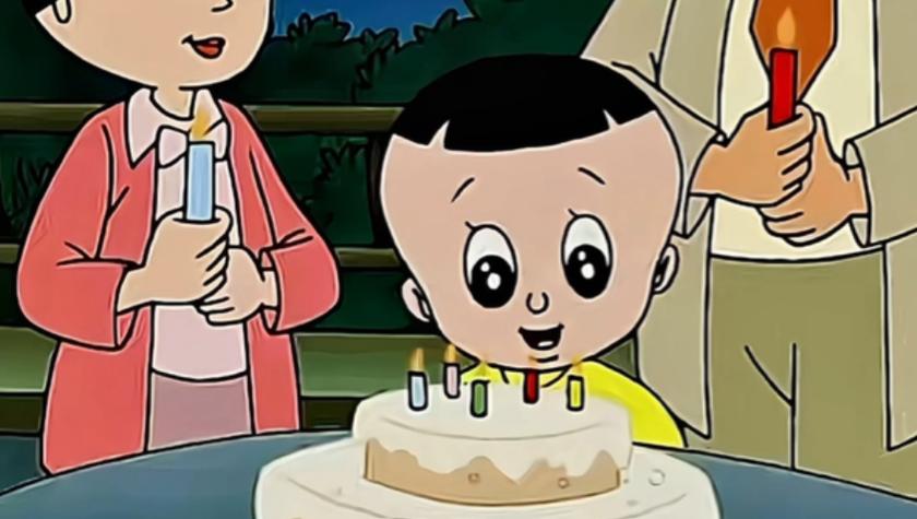 大头儿子雨中生日会