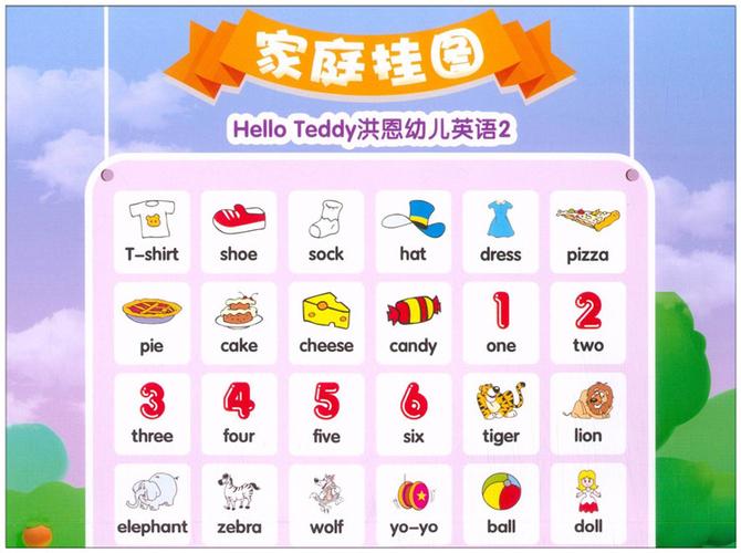 洪恩幼儿英语1unit2图标