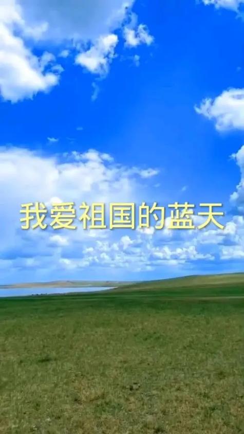 我爱祖国小鸟爱蓝天鱼儿爱大海