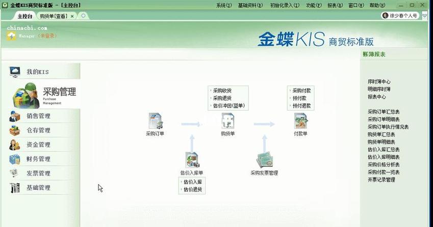 金蝶反结账步骤