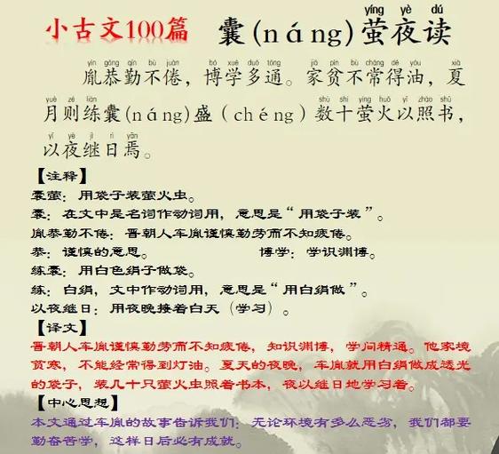 古文翻译成现代文