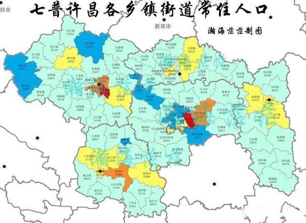 许昌县地图全图